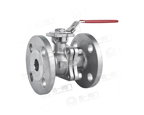 二片式日標(biāo)高平臺法蘭球閥